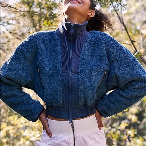 NWT Free People Gear Up Sherpa Jacket XS - Picture 1 of 13